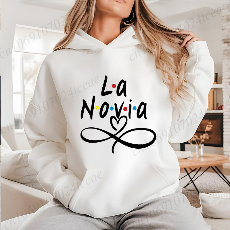 La Novia Graphic Hoodie for No - Winter Clothing In Spanish recensione e prezzo